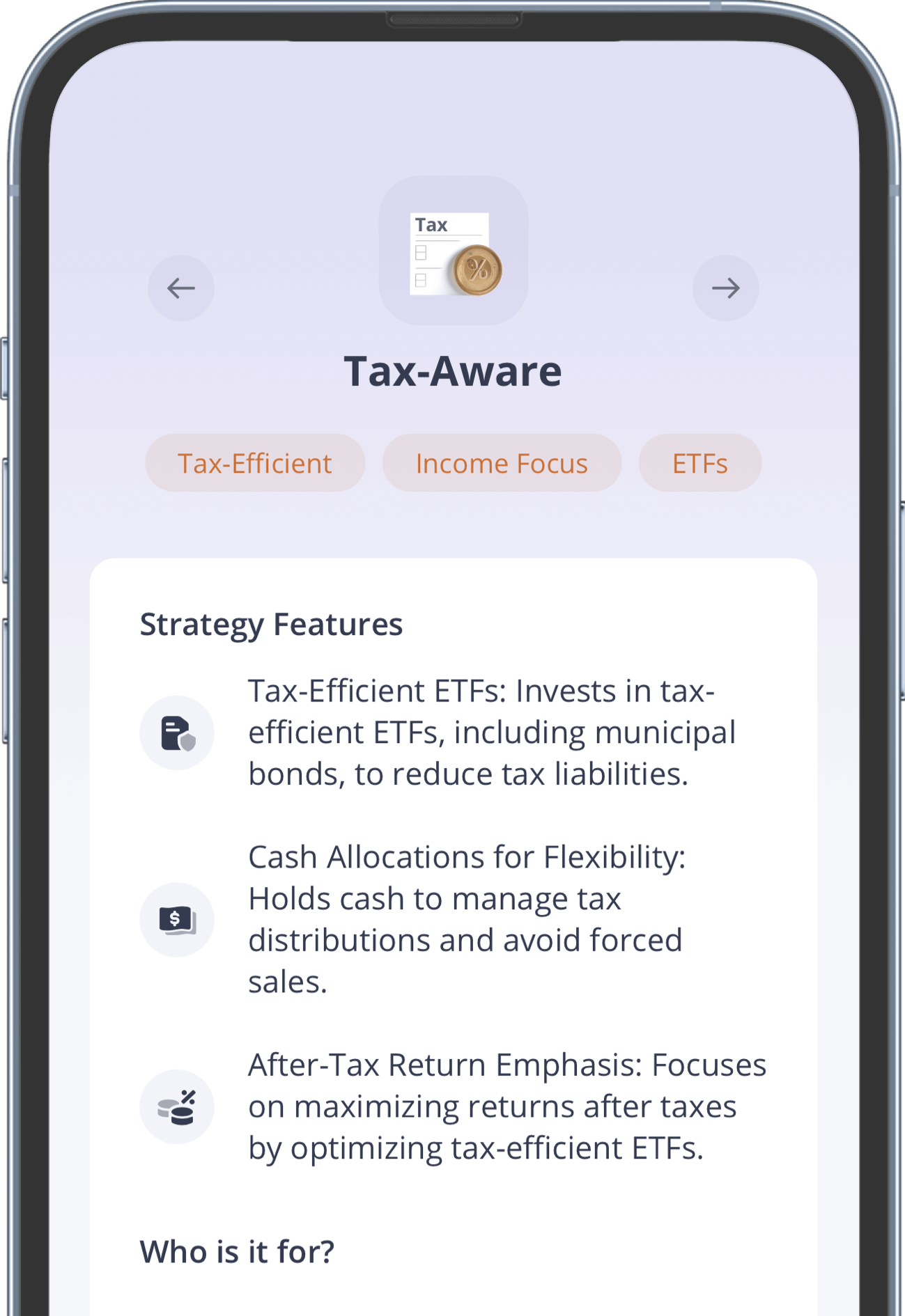 Tax-Aware